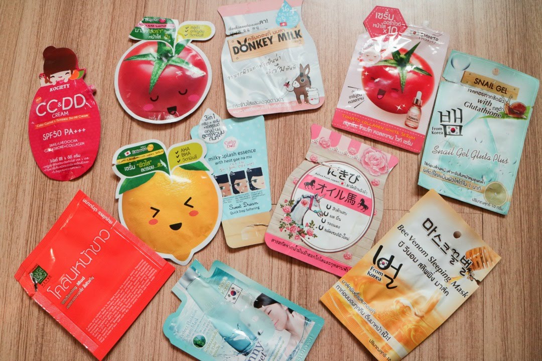 รีวิว ครีมซองในเซเว่น 11 ชิ้นที่เคยใช้มา ราคาไม่ถึงร้อย