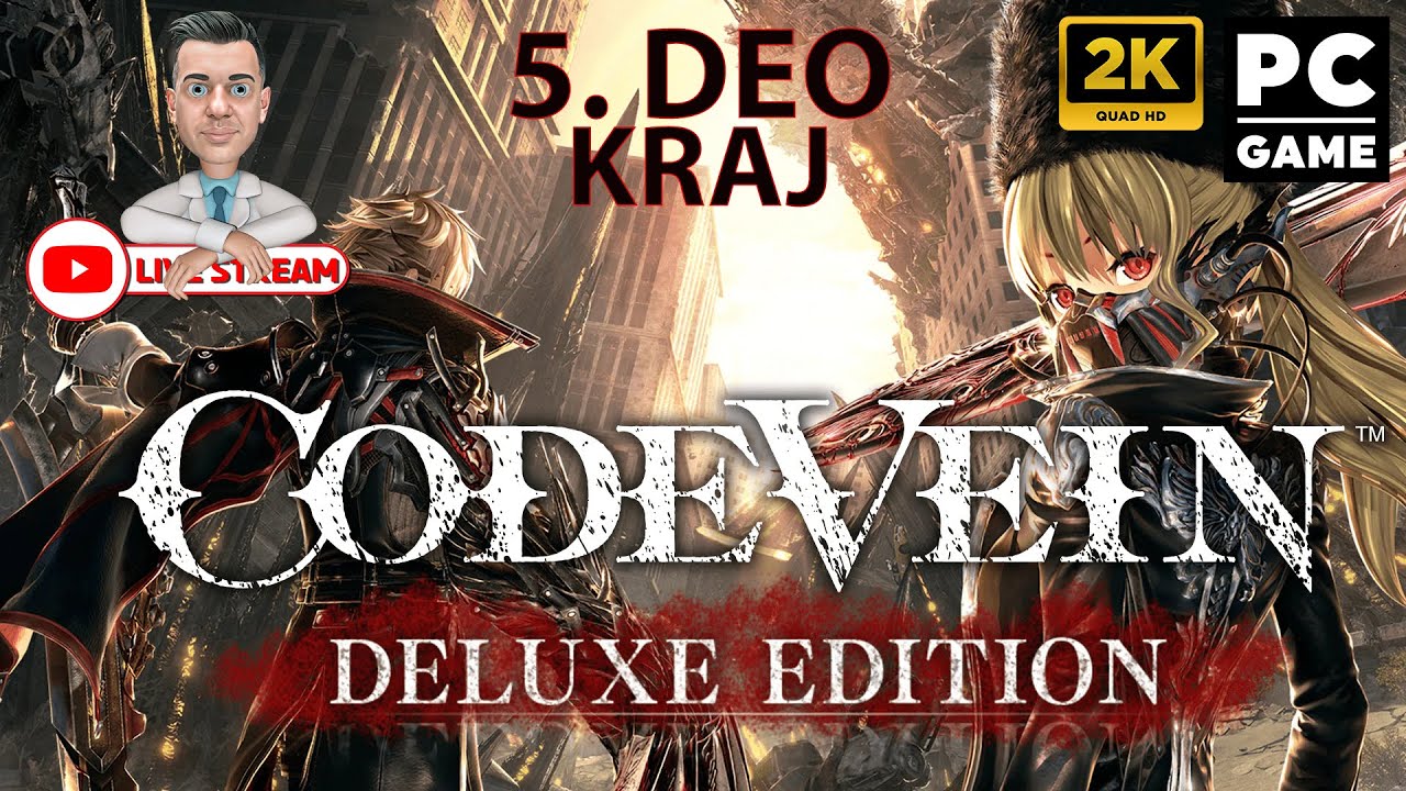 Igramo CODE VEIN  - 5. DEO - KRAJ | Prvi put igram | 2026 *u susret Code Vein 2*