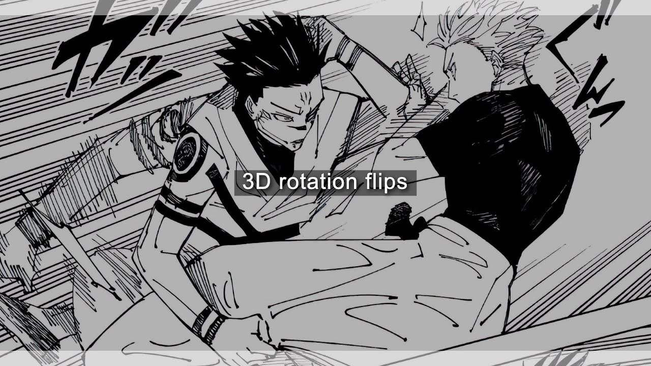 3d rotation flips transition tutorial ― after effects