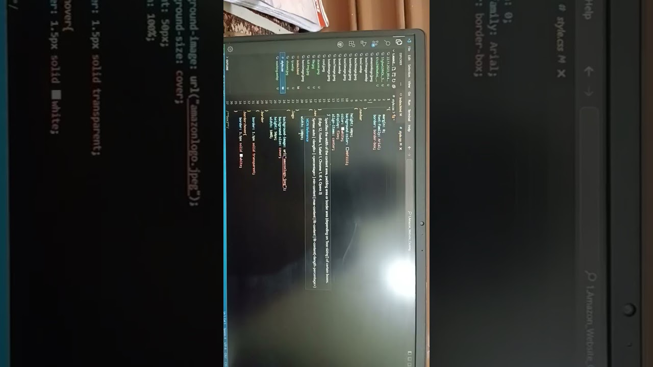 Amazon clone using Html and css