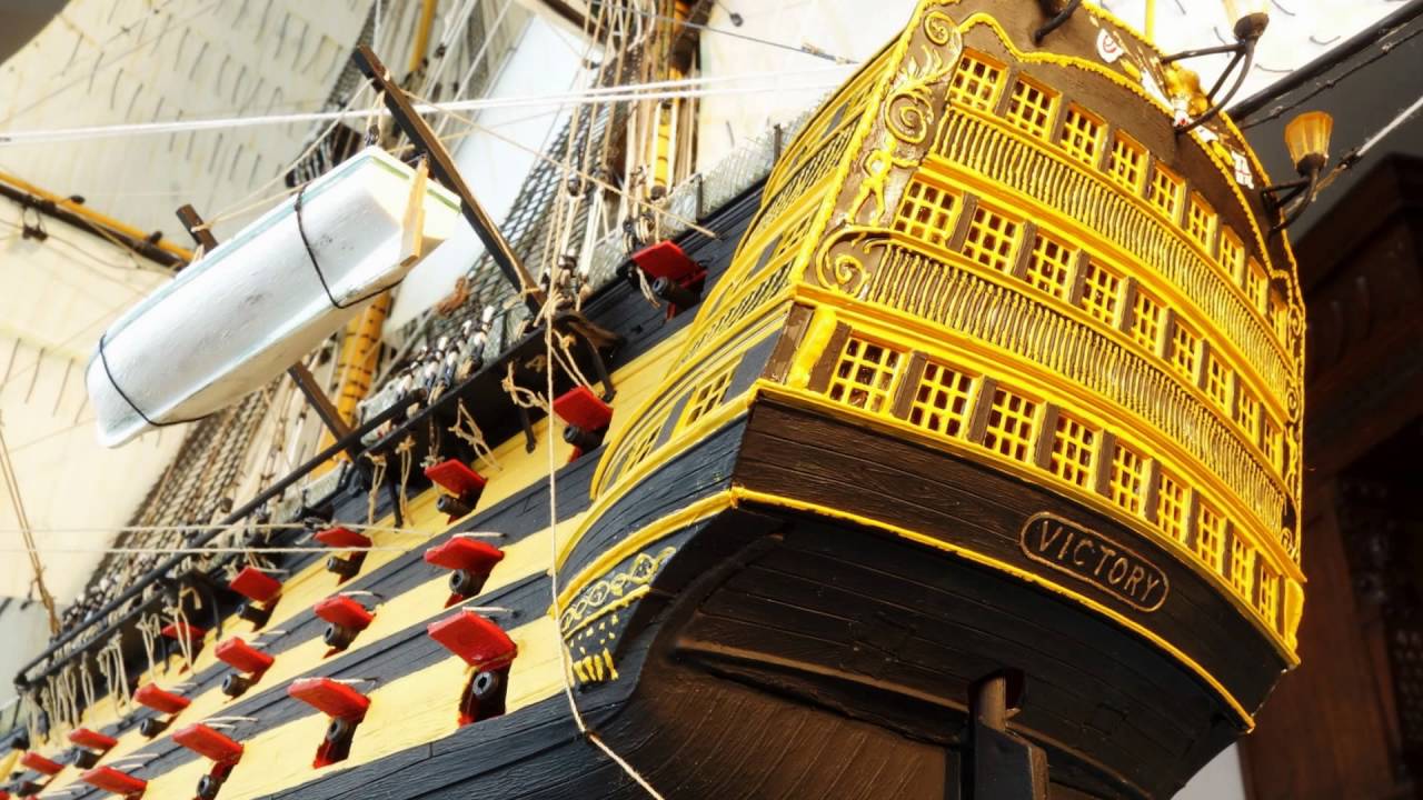 hms victory ( by ronny vercruysse)   (visit facebook= Modelschepen )
