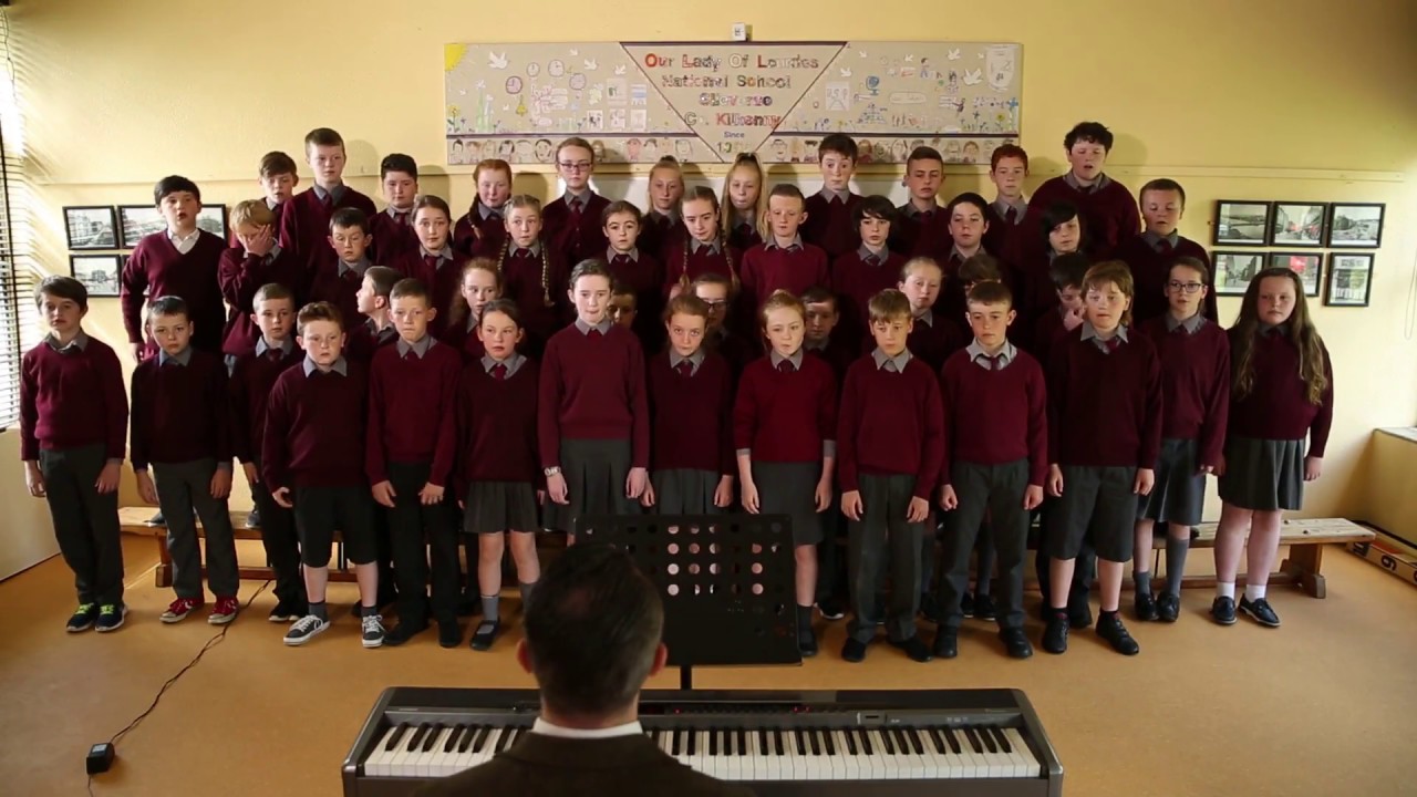 Our Lady of Lourdes National School Q&A with song for EIGSE: Slieverue