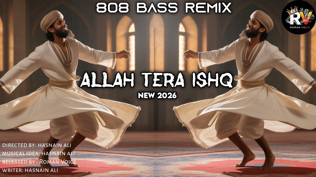 Allah Tera Ishq | 808 Bass Remix | 2026 new style qawali | bhoom bhoom bass | new sufi qawali