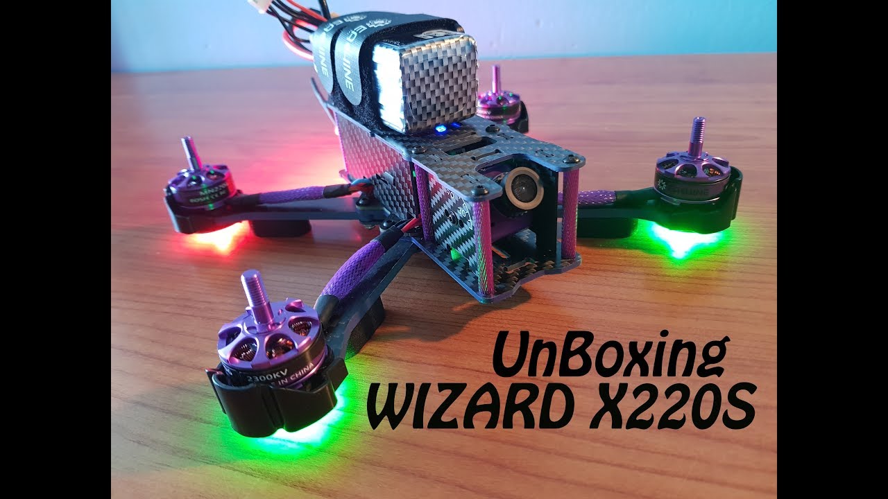 Unboxing Eachine WIZARD X220S (Español)