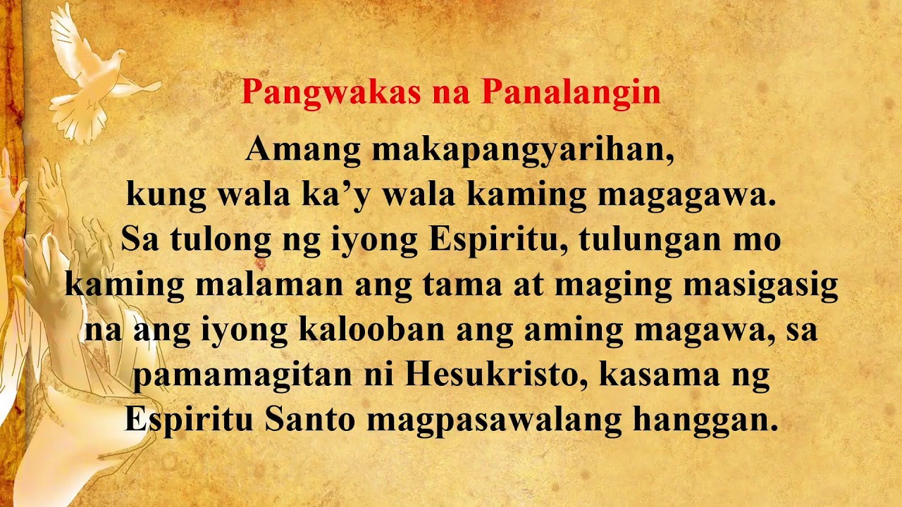 Feb 19, 2026 | 6 a.m. -  Huwebes kasunod ng Miyerkules ng Abo