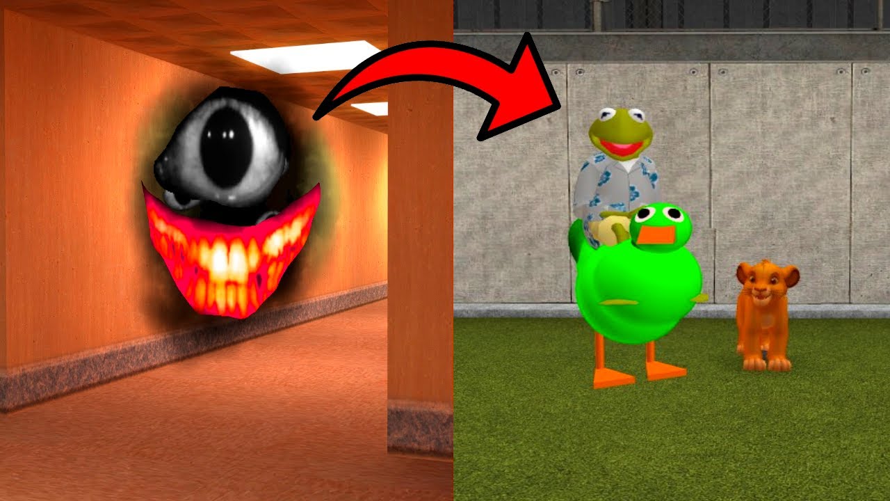 BACKROOMS LEVEL 99999 CREATURE!? - Garry's mod Sandbox