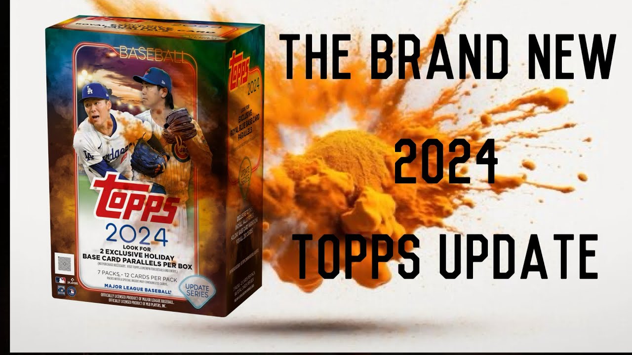 The Brand New 2024 Topps Update!!!! We Pulled A Skenes!!!!!
