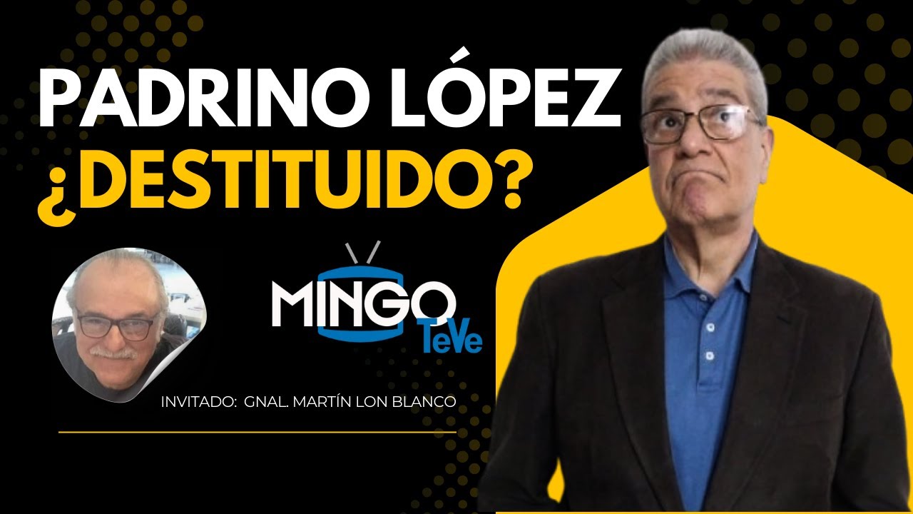 Padrino López: ¿Destituido?/ ARRÍMATE AL MINGO / Jueves 19 de marzo de 2026