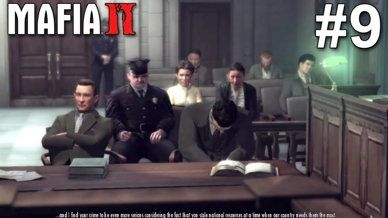 KESIALAN MENIMPA VITO TERDAKWA DAN DIPENJARA - Mafia II #9