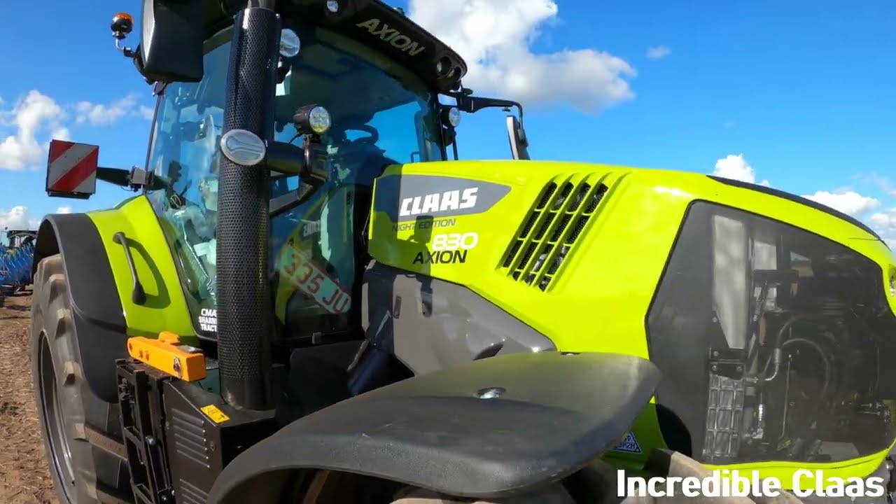 2025 Claas Axion 830 Night Edition 6.7 Litre 6-Cyl Diesel Tractor (225/240HP) Sharnford at Sheepy