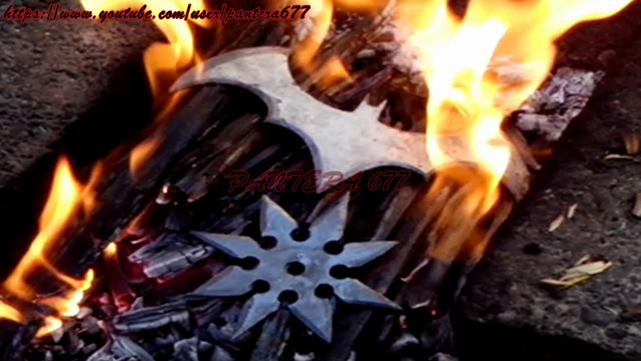 &iquest;C&oacute;mo hacer f&aacute;cilmente unos shurikens caseros 100% funcionales y de metal?