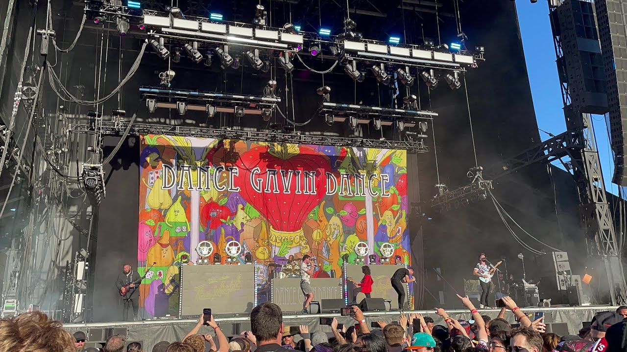 Dance Gavin Dance - Nothing Shameful live at Aftershock 2023