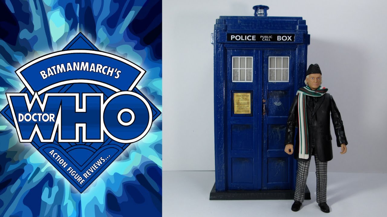Doctor Who: The First Doctor (David Bradley) and Electronic TARDIS | B&M Exclusive