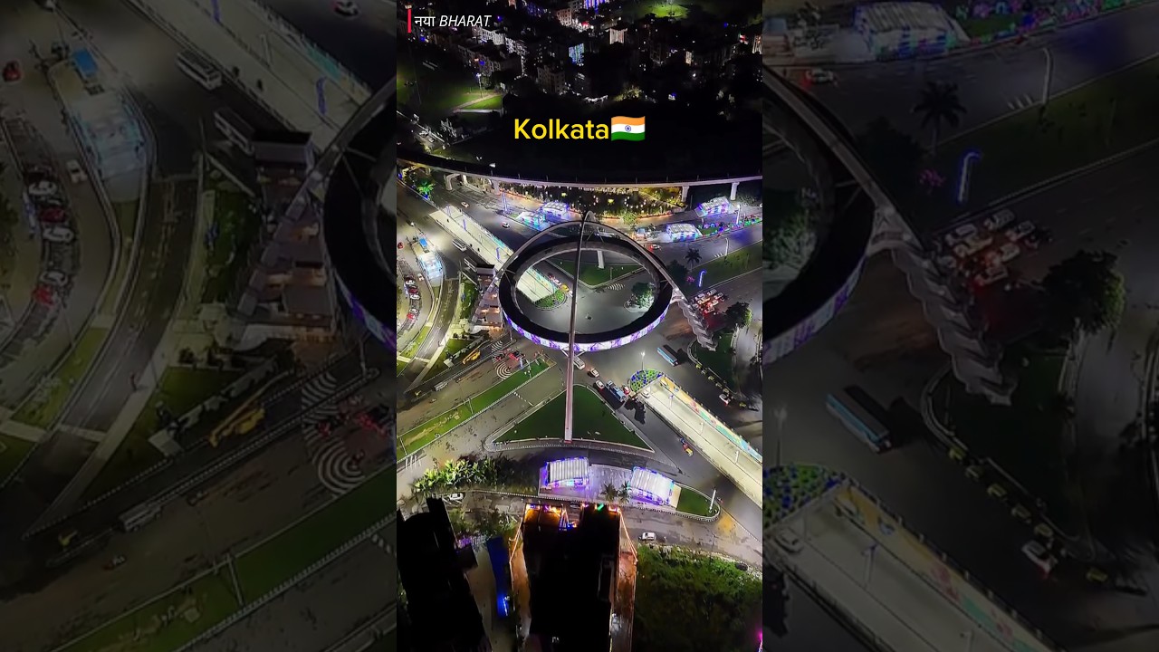 Kolkata - City of Joy Skyscrapers 🇮🇳 | Kolkata Beauty | ITC, The 42 #shorts #westbengal #kolkata