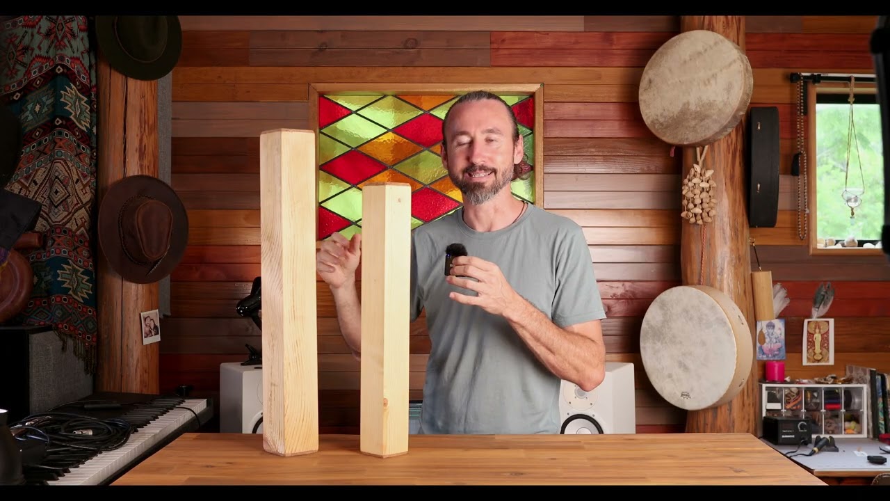 Wooden Rain Columns | Gentle Rain Sounds for Relaxation & Sleep | Son of Drum
