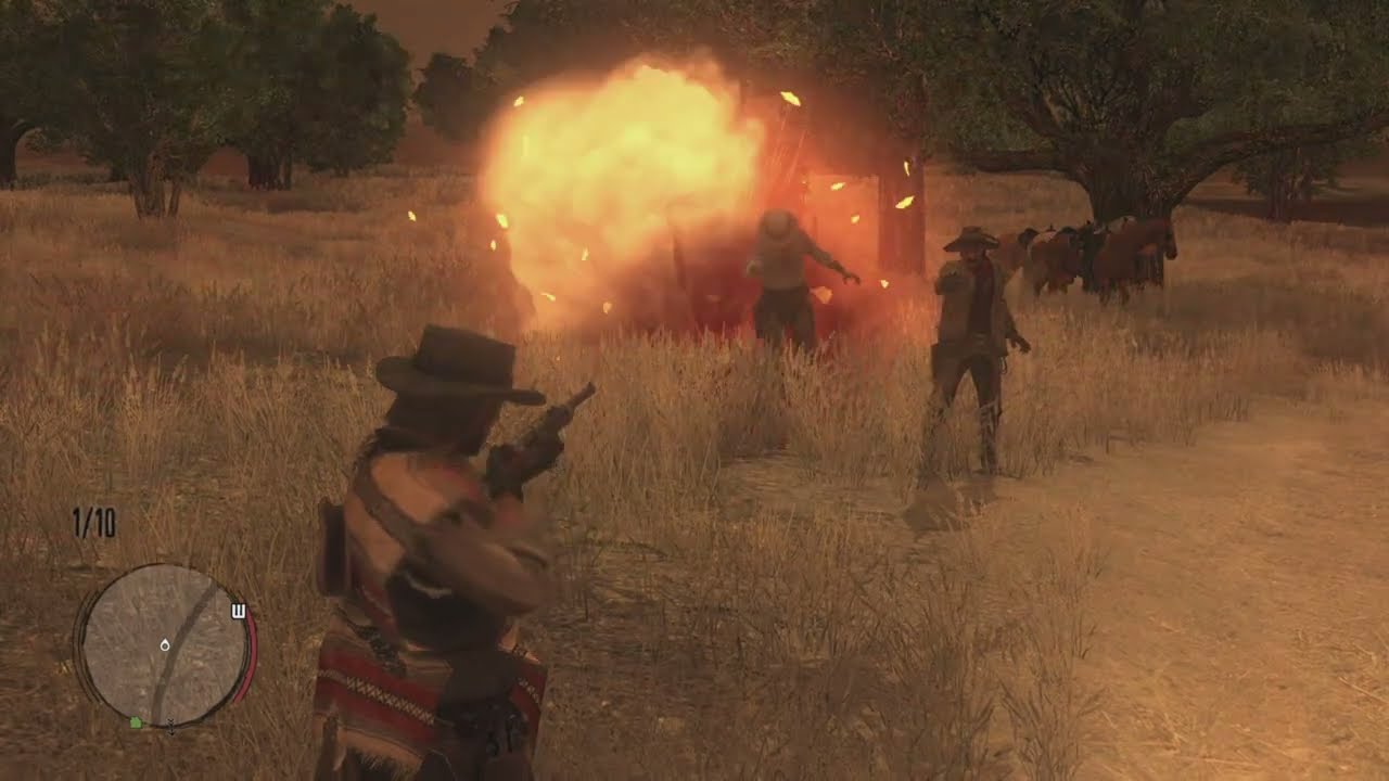 Red Dead Redemption Explosive Rifle Mastery Rank 3 - 4 Early In The Game