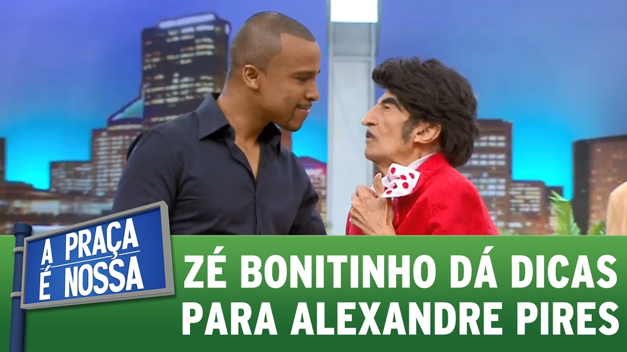 Z&eacute; Bonitinho d&aacute; dicas de paquera para Alexandre Pires | Pra&ccedil;a Retr&ocirc; (12/01/17)