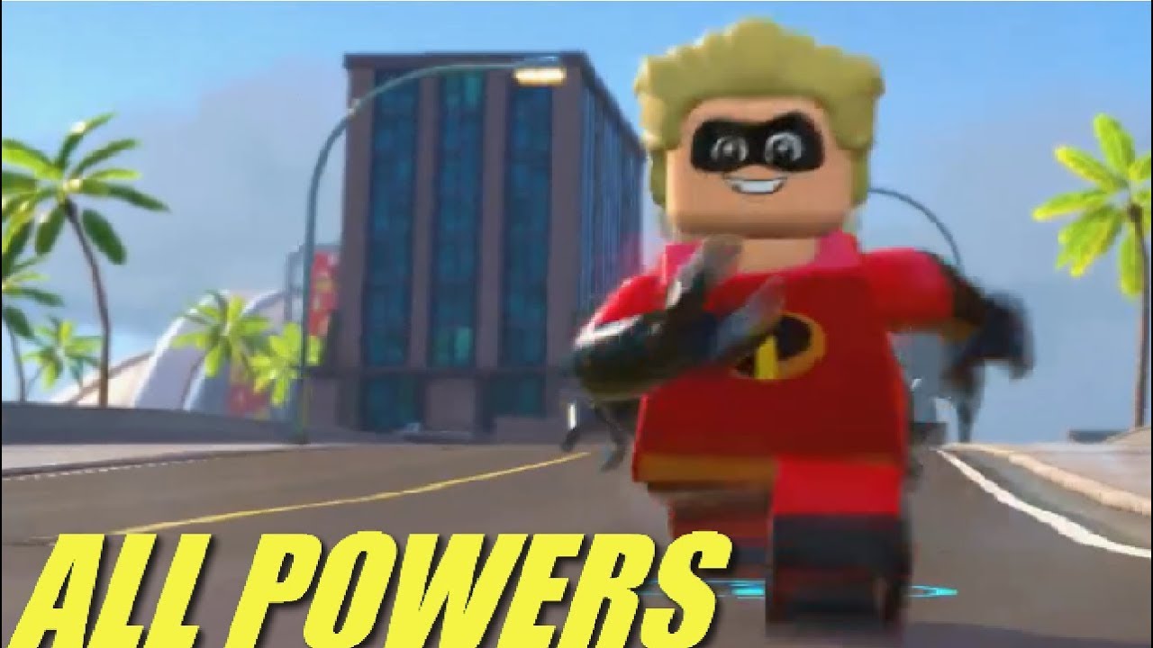 LEGO The Incredibles - All Dash's Powers