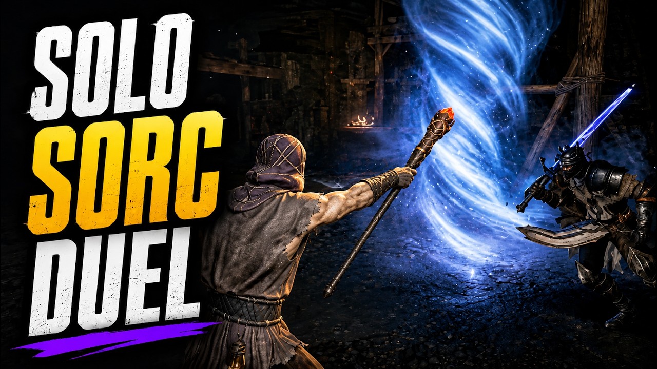 Solo Sorcerer vs Withered Knight at Extract | Mistfall Hunter PvP