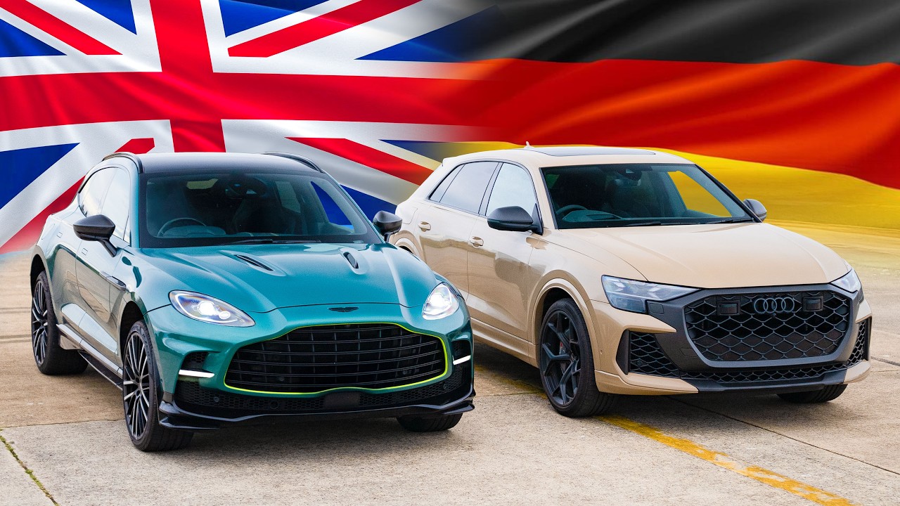 Audi RSQ8 vs Aston Martin DBX 707: CORRIDA DE ARRANCADA