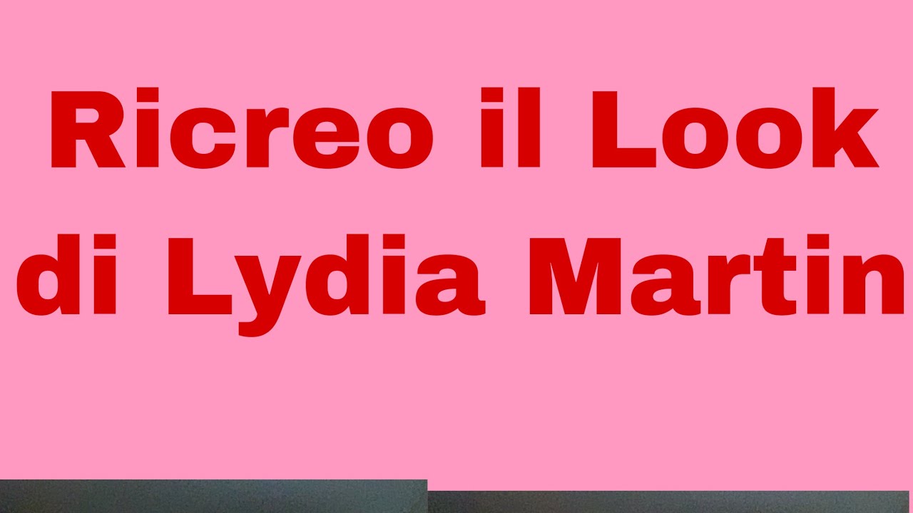 Ricreo il look Lydia martin