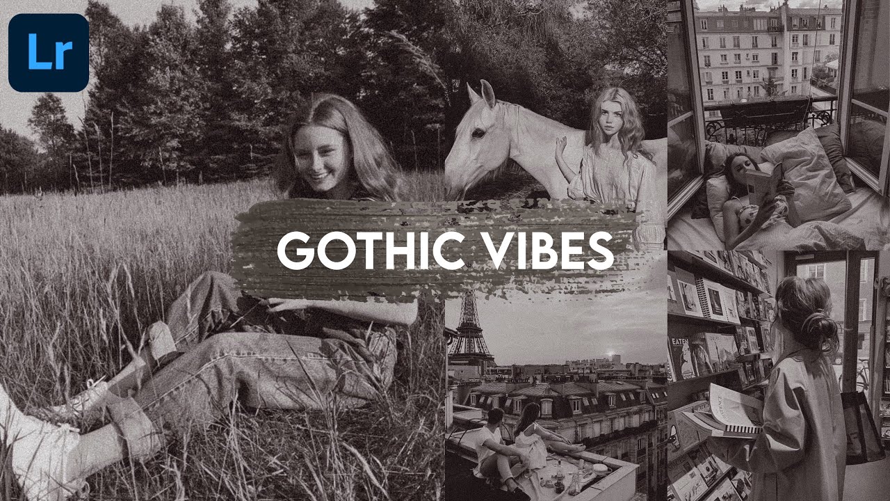 How To Edit Gothic Vibe (Vintage) Tutorial | Lightroom Mobile Preset Free DNG | Vintage Presets DNG