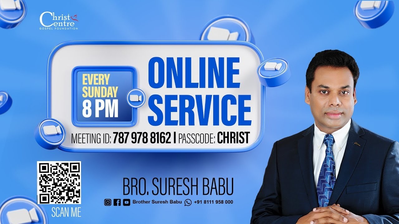 Zoom meeting | Brother Suresh Babu Ministering | Malayalam Christian Message