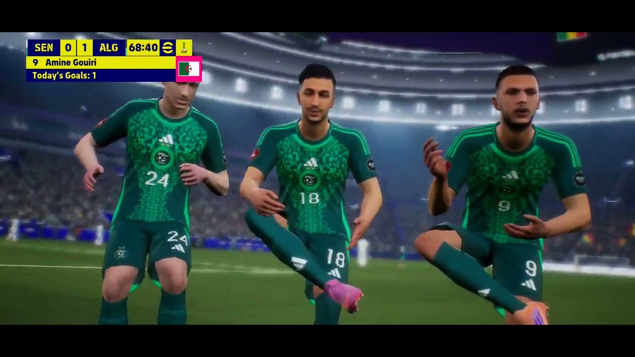 Champions AFCON 2025 with Algeria 🇩🇿 on eFootball Mobile 