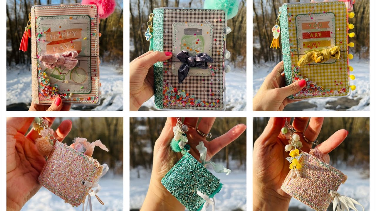 We R Memory Keepers Farmers Market, #Paperstashsmash, Faux Leather Keychains, Recipe Journals