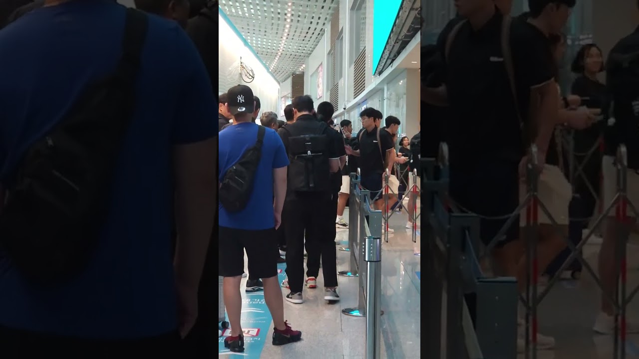 전지훈련차 일본 출국✈️ 건강히 잘 다녀와 #허웅 #heoung #부산kcc