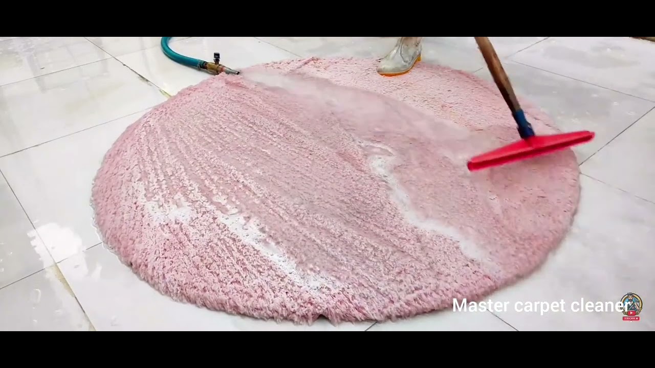 Circle shape carpet scraping video#asmr #satisfying 