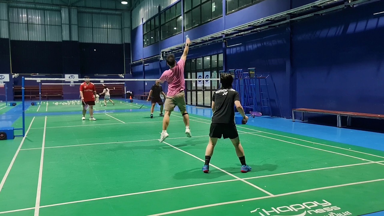 Casual play badminton กับ บาริสต้าเมืองทอง 14 ก.พ. 69 Game 3