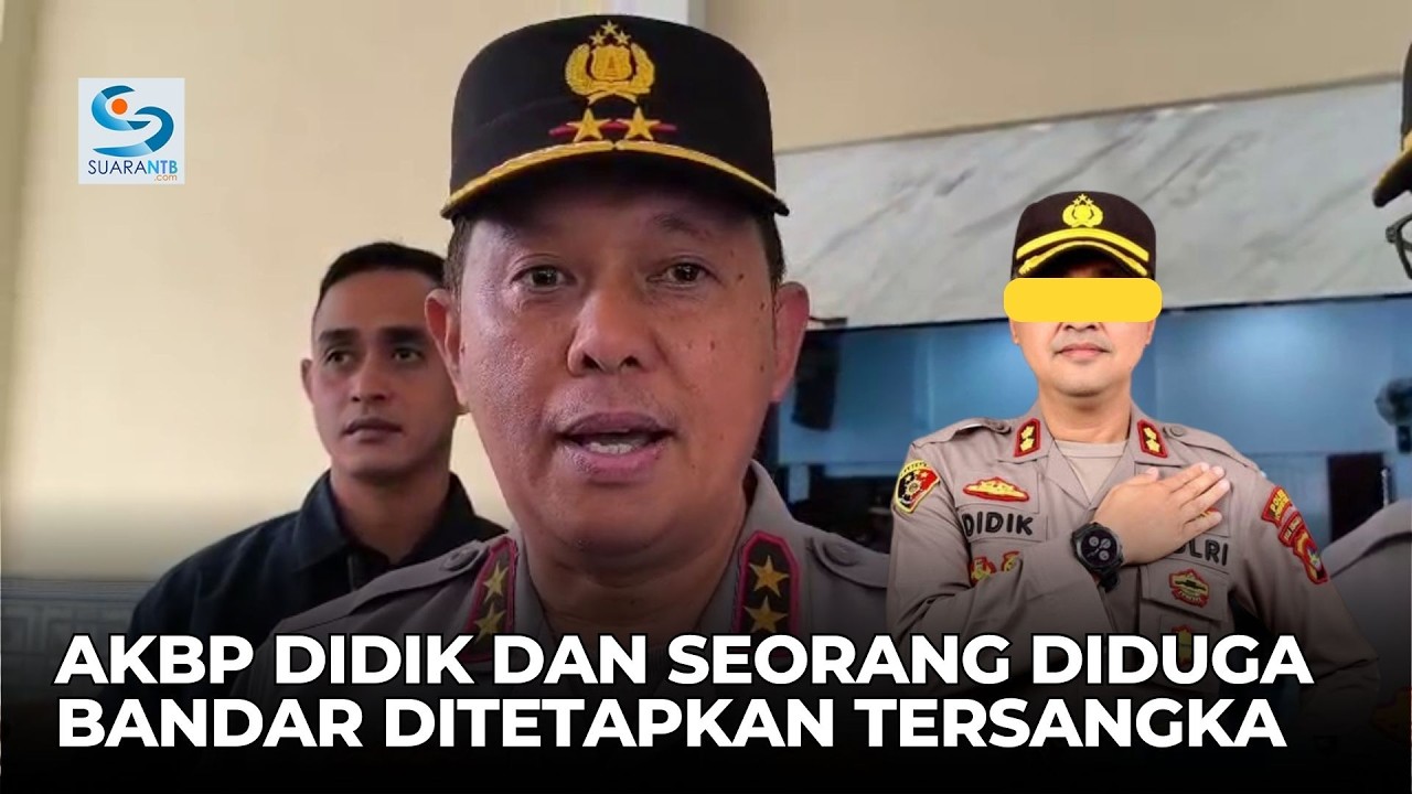 Kapolda NTB Tegaskan AKBP Didik dan Seorang Diduga Bandar Ditetapkan Tersangka Kasus Narkoba