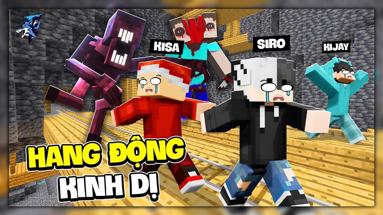 Siro Kisa Và Kijay Sinh Tồn Trong Hang Minecraft Kinh Dị Bị Nguyền Rủa