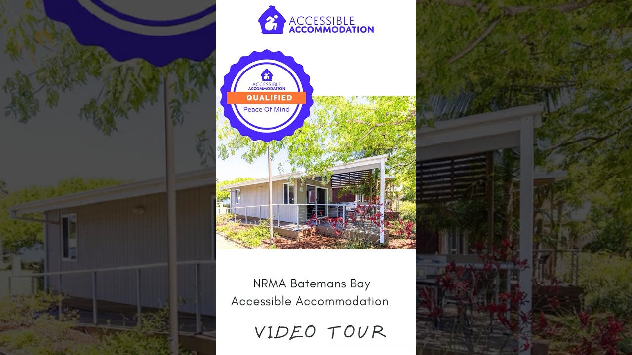 Accessible Accommodation NRMA Batemans Bay ONE bedroom video tour