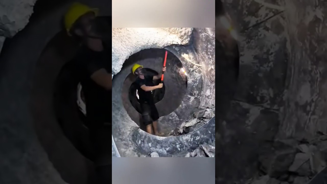 Cement Tank சுத்தம் செய்யும் கடினமான வேலை !!
