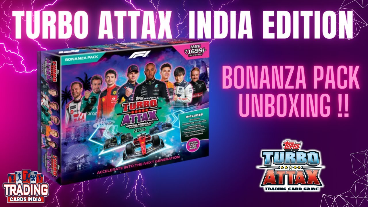Topps Turbo Attax 2023 Bonanza Pack The Mega Giant box  Unboxing Limited Edition #tradingcards