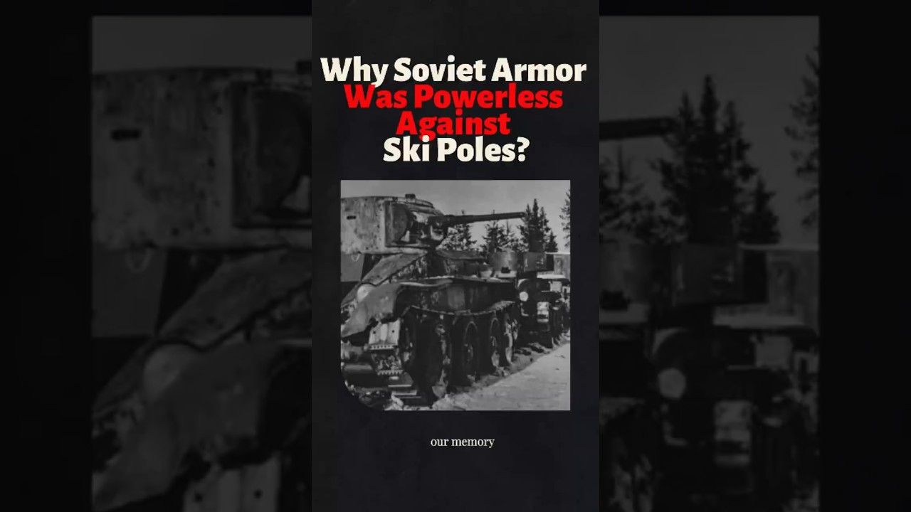 Why Soviet Armor Was Powerless Against Ski Poles? #history