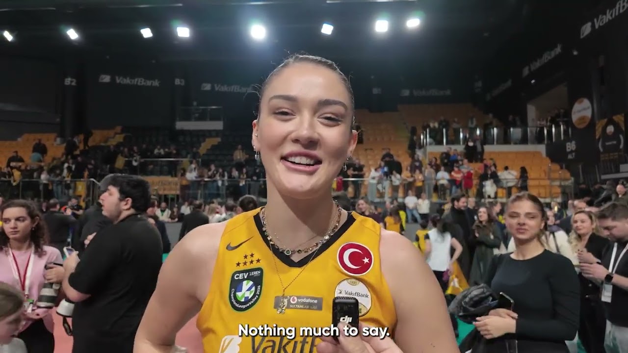 🎙 Statements after the match! | Tijana Boskovic, Zehra Güneş, Cansu Özbay,  Giovanni Guidetti