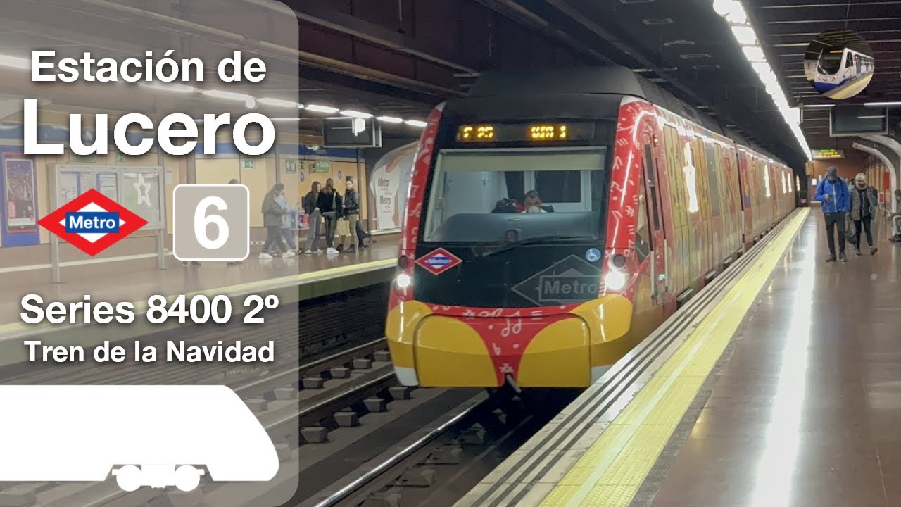 Circulaciones por la estación de Lucero L6 | Metro de Madrid