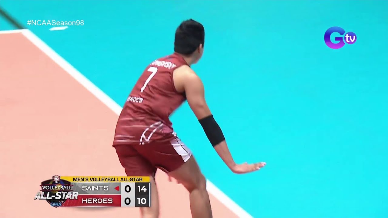 NCAA Season 98 MVB: Too small for Jayvee Sumagaysay!