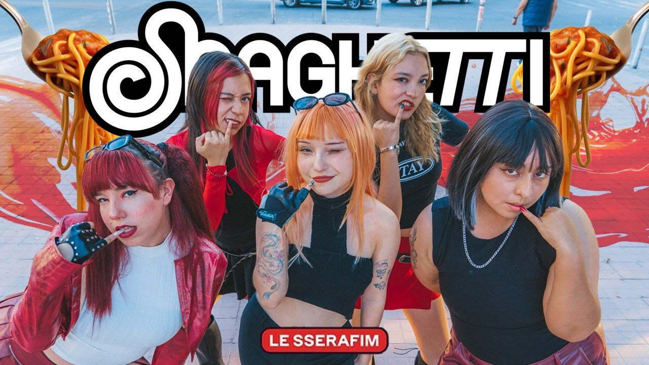 [KPOP IN PUBLIC | ONE TAKE] LE SSERAFIM (르세라핌) - 'SPAGHETTI' | Dance Cover by LIONS from México