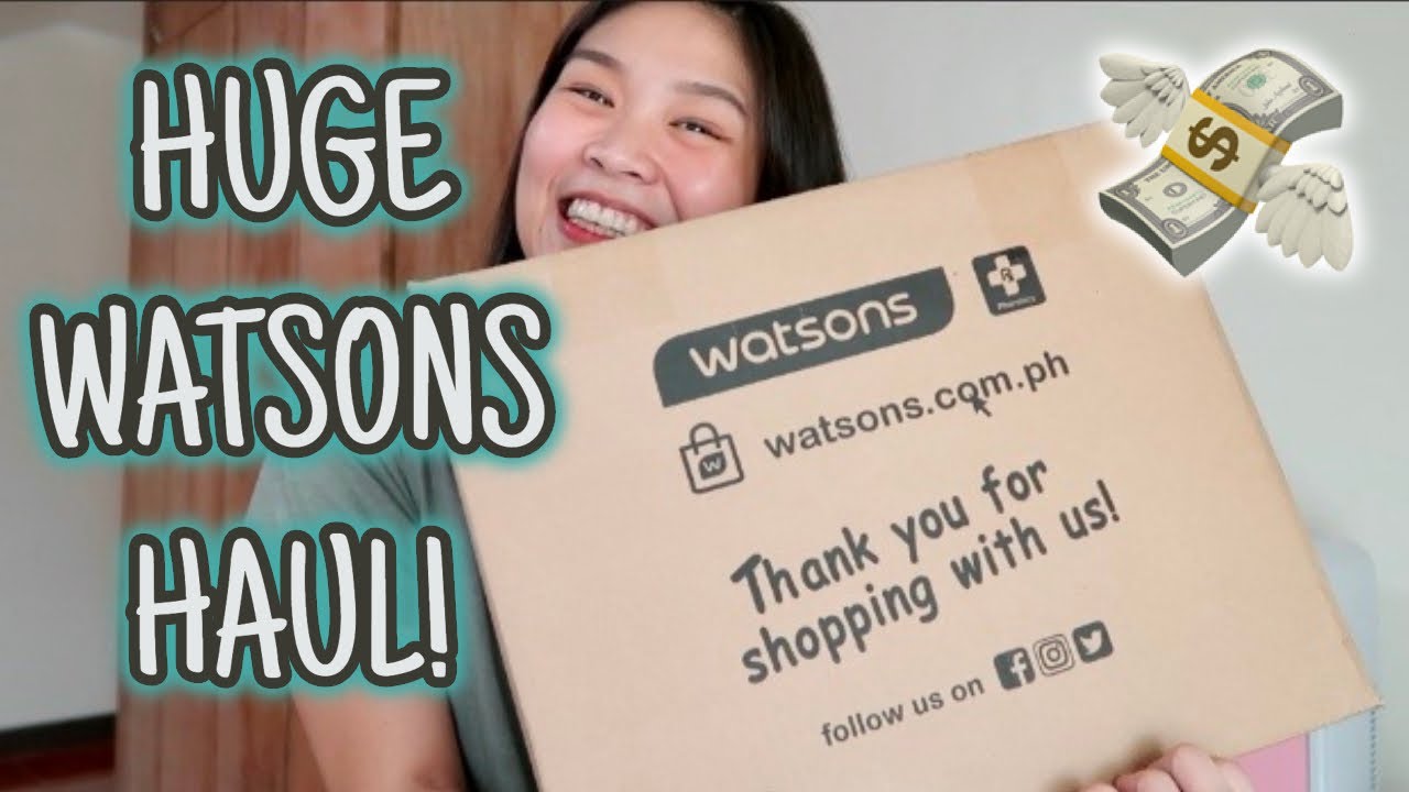 ₱5K WORTH OF WATSONS HAUL!!! 💸 | lovewendyxdiane
