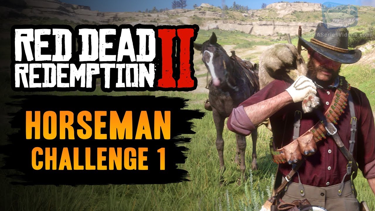 Red Dead Redemption 2 Horseman Challenge #1 Guide - Kill Five Rabbits from Horseback