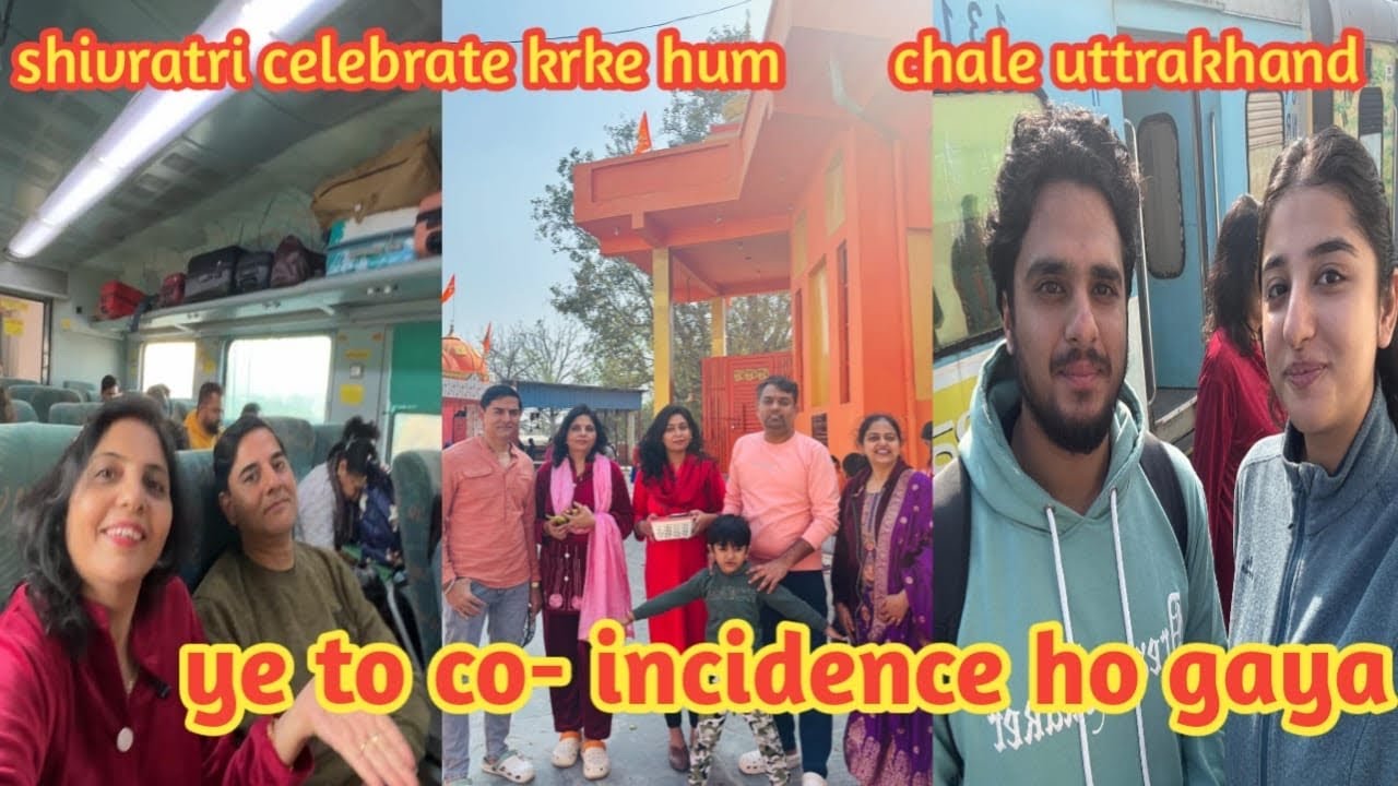 Noida se pahuche  Uttrakhand ll Sidhbali shatabdi train experience ll HPK- vlog 