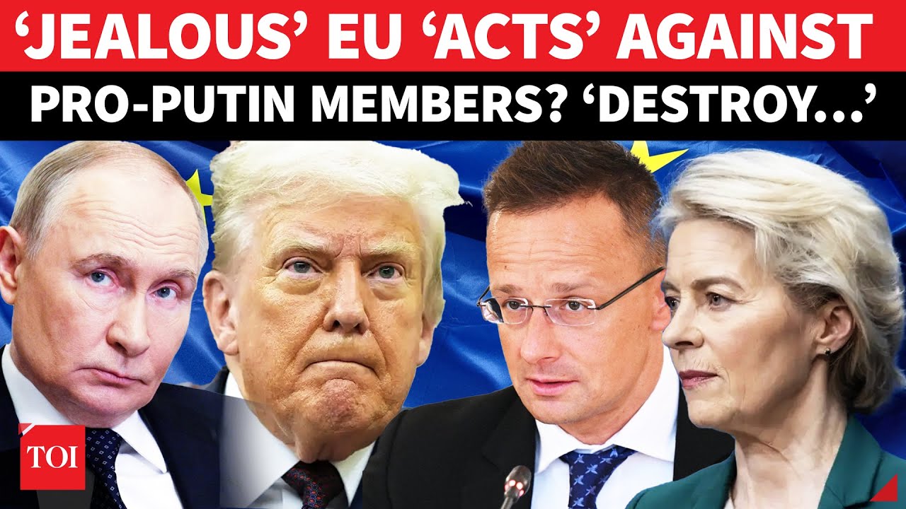 EU’s Panic Move As Trump Declares ‘Pro-Putin’ Stand; ‘Destroy All Russia Friendly…’ | Watch