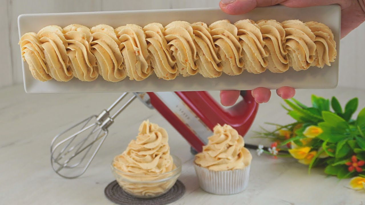 ЭКСТРА Твердый рецепт крема с карамелью и маслом ▪ Рецепт без яиц и без сливок