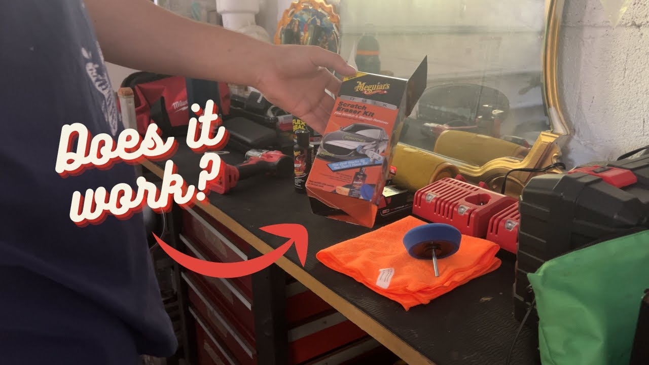 DIY Meguiars Scratch Eraser Kit for Personal Vehicles