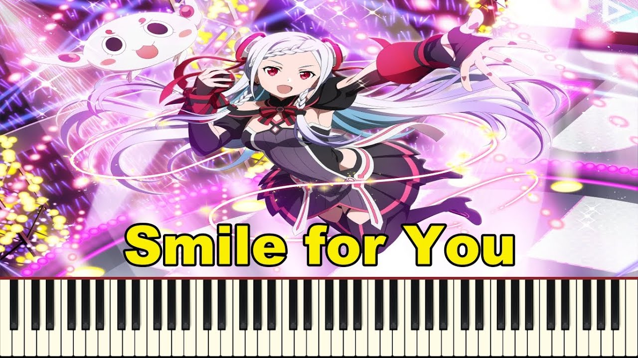 Smile for You - Sword Art Online: Ordinal Scale (Synthesia Piano Solo)