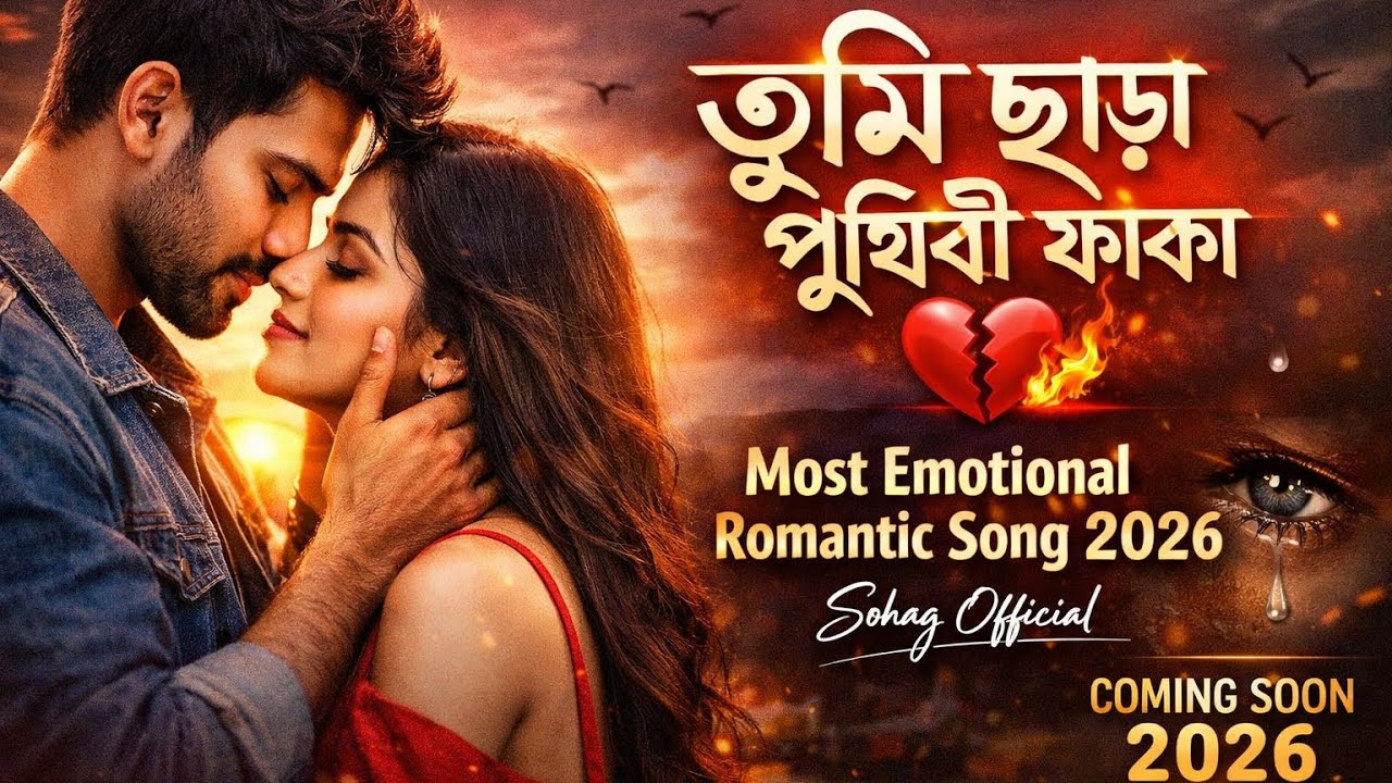 তুমি ছাড়া পৃথিবী ফাঁকা 💔🔥 | Most Emotional Romantic Song 2026 | Sohag Officia
